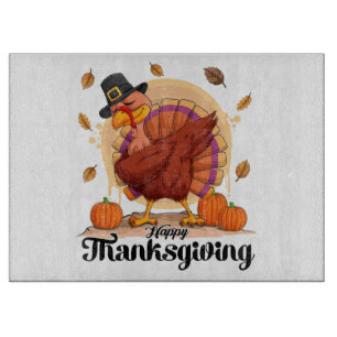 Planche À Découper Joyeux Thanksgiving 
