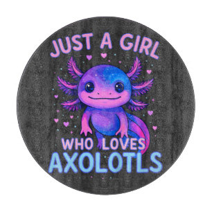 Planche À Découper Juste une personne qui aime les axolotls