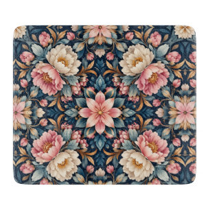 Planche À Découper Kaleidoscope Floral Moderne Symétrique