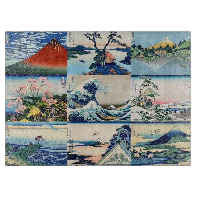Planche À Découper Katsushika Hokusai - 36 Vues de la sélection du Mo (Devant)