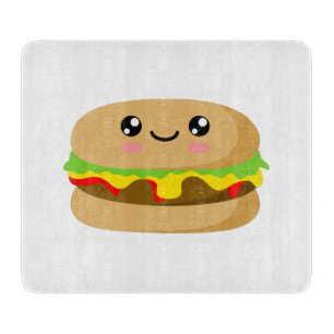 Planche À Découper Kawaii Burger