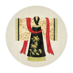 Planche À Découper Kimono japonais traditionnel avec imprimé floral