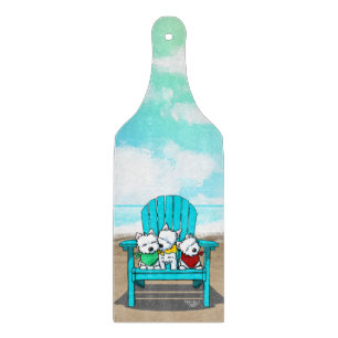 Planche À Découper KiniArt Beach Westies