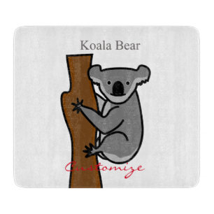 Planche À Découper Koala Bear Escalade Tree Thunder_Cove
