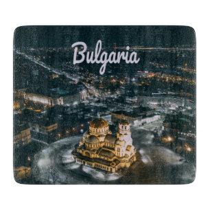 Planche À Découper La capitale bulgare Sofia Alexandre Nevsky Cathédr