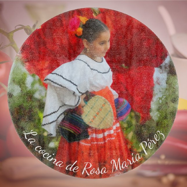 Planche À Découper La Cocina de Fiesta Flower 2555 (Créateur téléchargé)