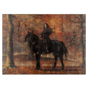 Planche À Découper La Dame d'Halloween