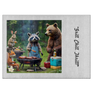 Planche À Découper "La fête en plein air"