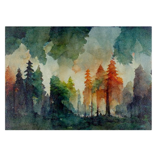 Planche À Découper La forêt (nature) (Devant)