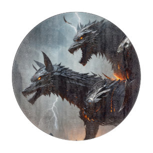 Planche À Découper La foudre Cyborg Wolves