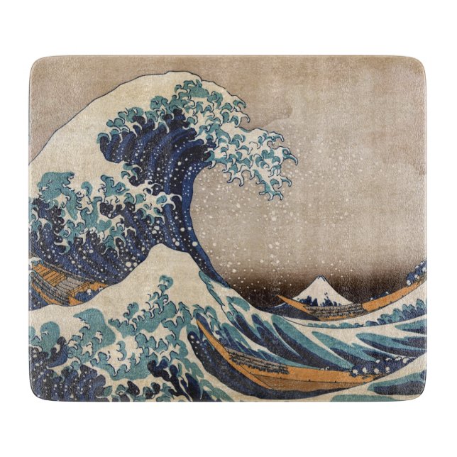 Planche À Découper La Grande Vague au large de Kanagawa (Devant)