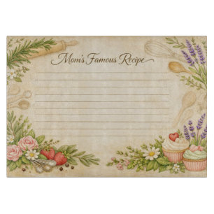 Planche À Découper La recette célèbre de maman