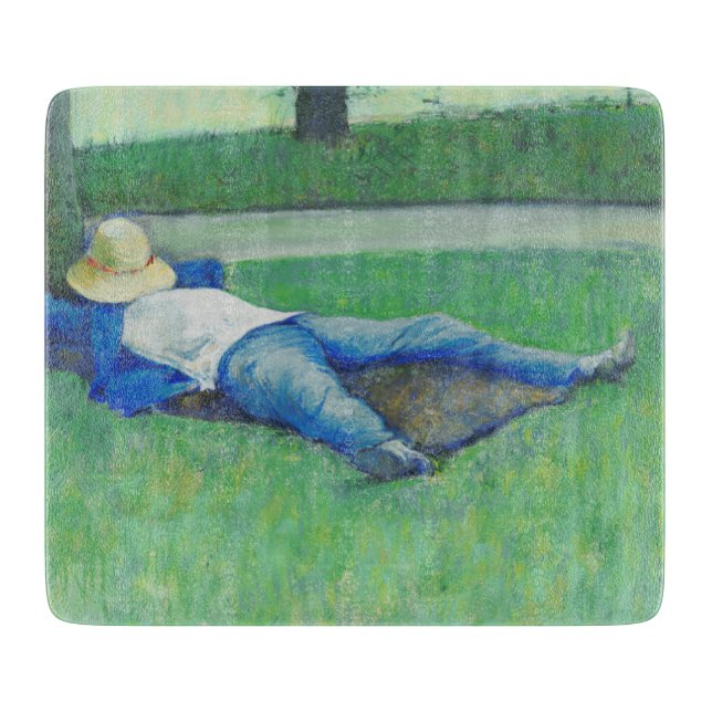 Planche À Découper La Siesta (par Gustave Caillebotte) (Devant)