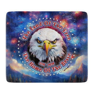 Planche À Découper La Terre De La Liberté Maison Brown Eagle Feux D'A