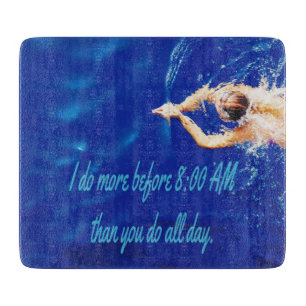 Planche À Découper Lap Swim Team Motivational Inspiration