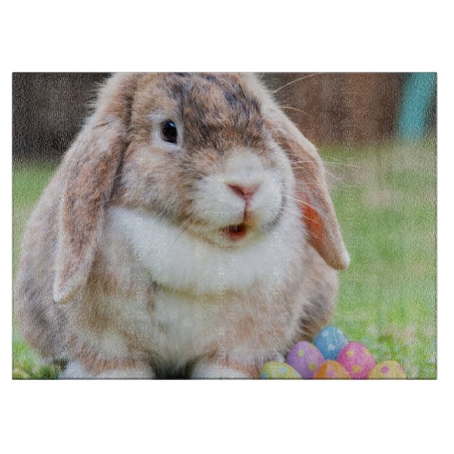 Planche À Découper Lapin de Pâques (Devant)