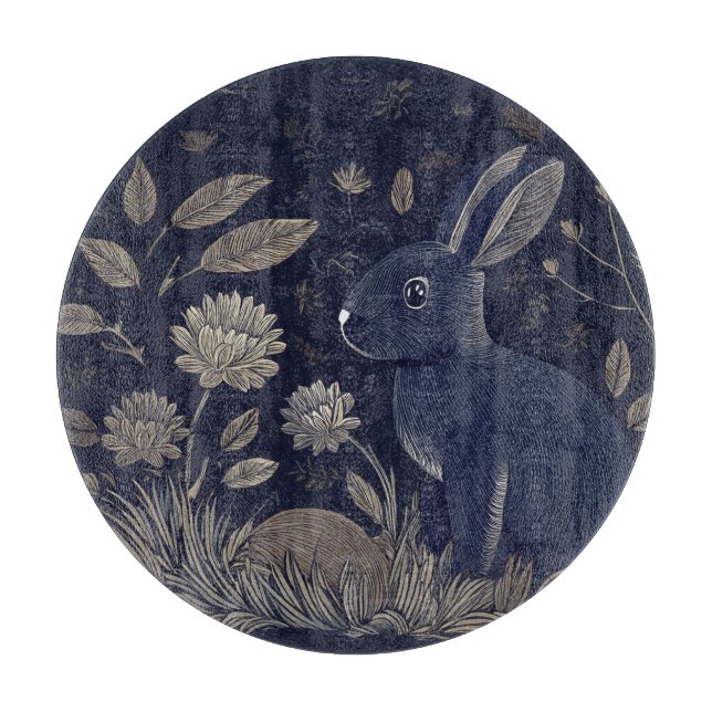 Planche À Découper Lapin Whimsical (Devant)