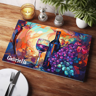 Planche À Découper L'art dans la cuisine : L'art de ligne personnalis