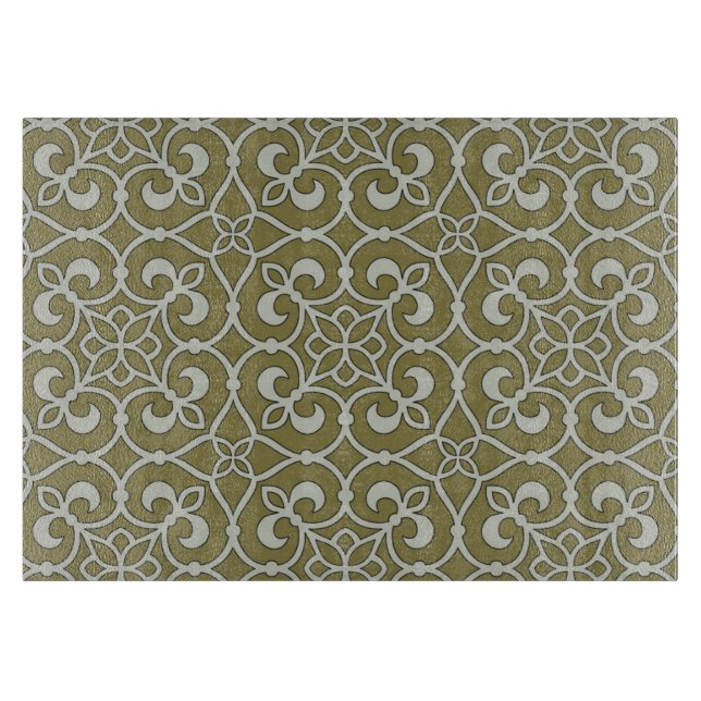 Planche À Découper Latis Motif géométrique (Devant)