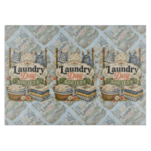 Planche À Découper Laundry Day Society Cottagecore Florales
