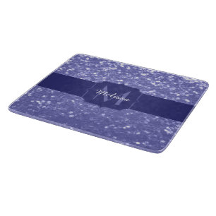 Planche À Découper Lavande violet scintille parties scintillant bling