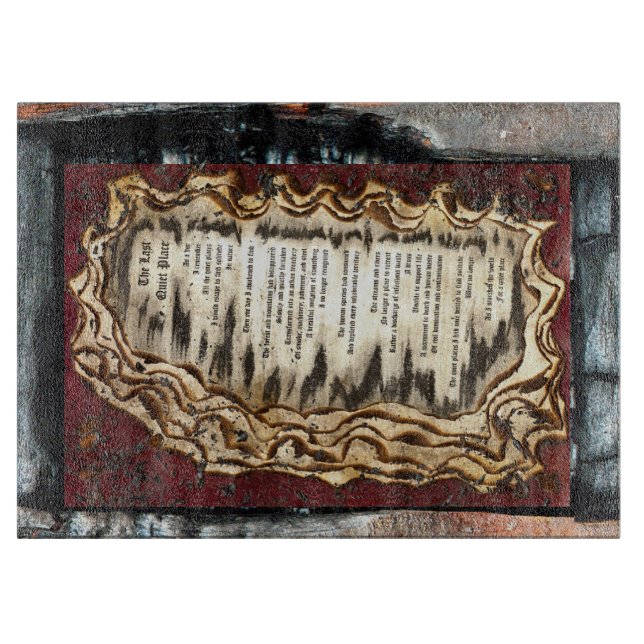 Planche À Découper L'Dernier Endroit Calme (Devant)