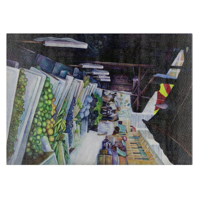 Planche À Découper Le côté plus léger de la rue Lavender, Singapour (Devant)