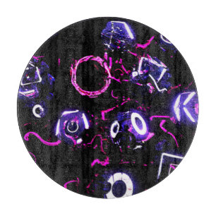 Planche À Découper Le design néon. Commandez dès maintenant