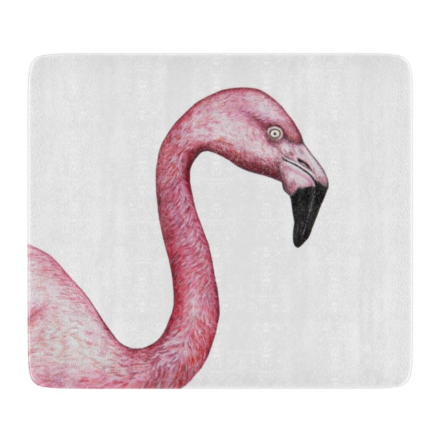 Planche À Découper Le Flamant rose (Devant)