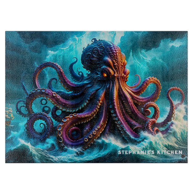 Planche À Découper Le Kraken (Devant)