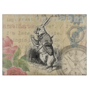 Planche À Découper Le lapin blanc Alice au pays des merveilles
