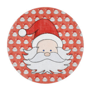 Planche À Découper Le mignon Père Noël