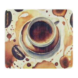 Planche À Découper Le monde du café