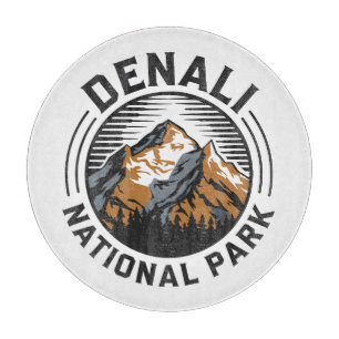Planche À Découper Le Parc national de Denali