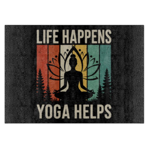 Planche À Découper Le Yoga Aide à Vivre