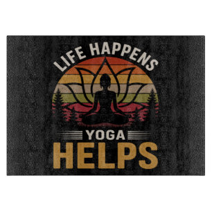 Planche À Découper Le Yoga Aide à Vivre