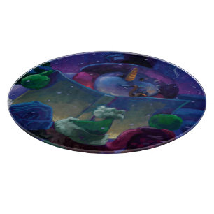 Planche À Découper Lecture hivernale