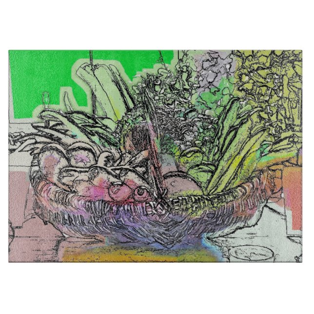 PLANCHE À DÉCOUPER LÉGUMES (Devant)