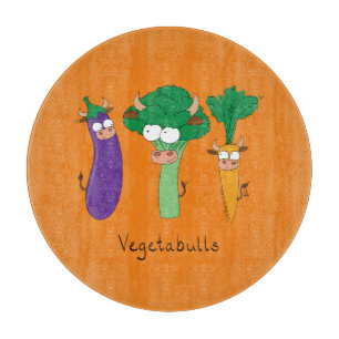 Planche À Découper Légumes drôles dessin animé mignon pour enfants