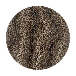Planche À Découper Leopard Elegant print