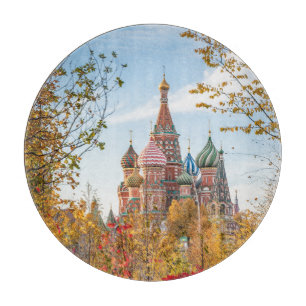 Planche À Découper Les monuments Cathédrale Saint Basile Moscou