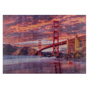 Planche À Découper Les monuments The Golden Gate San Francisco, CA