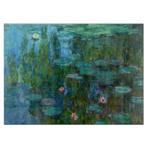 Planche À Découper Les nymphéas de Claude Monet