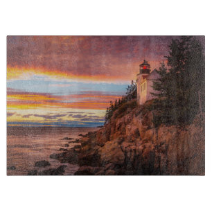 Planche À Découper Les phares Parc national Acadia Maine