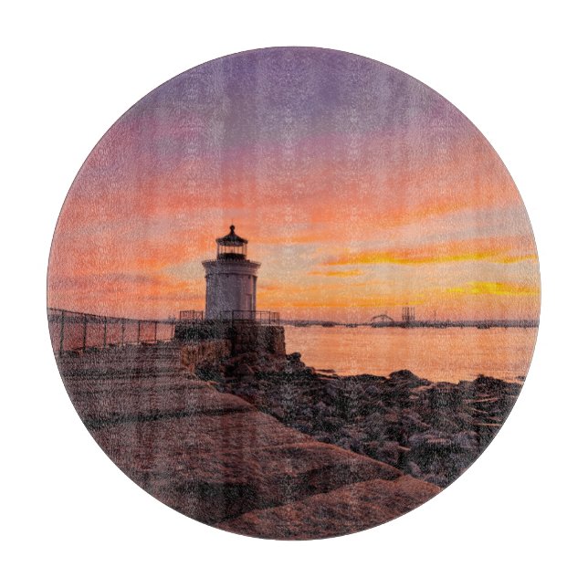 Planche À Découper Les phares | South Portland, Maine (Devant)
