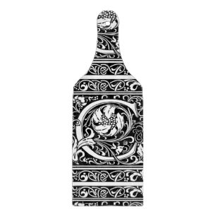 Planche À Découper Lettre C Monogramme médiéval Art Nouveau