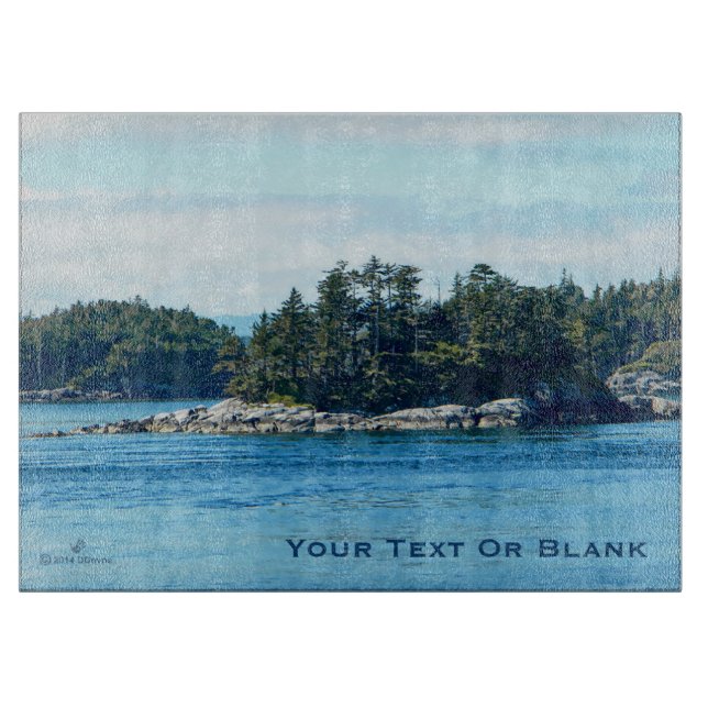 Planche À Découper L'île de Salish (Devant)