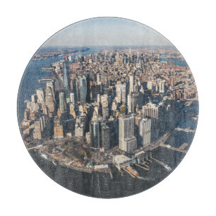Planche À Découper Littoral   Manhattan, New York