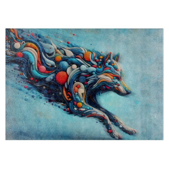 Planche À Découper Loup (Devant)