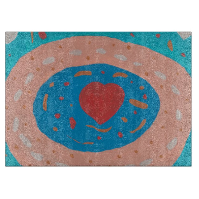 Planche à découper Love Circles (Devant)